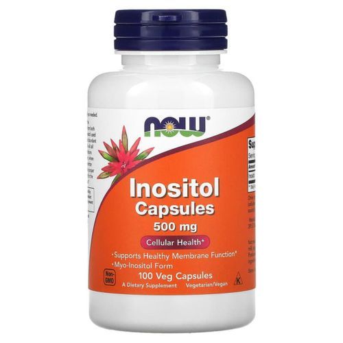 NOW Foods, Capsules d'inositol, 500 mg, 100 capsules