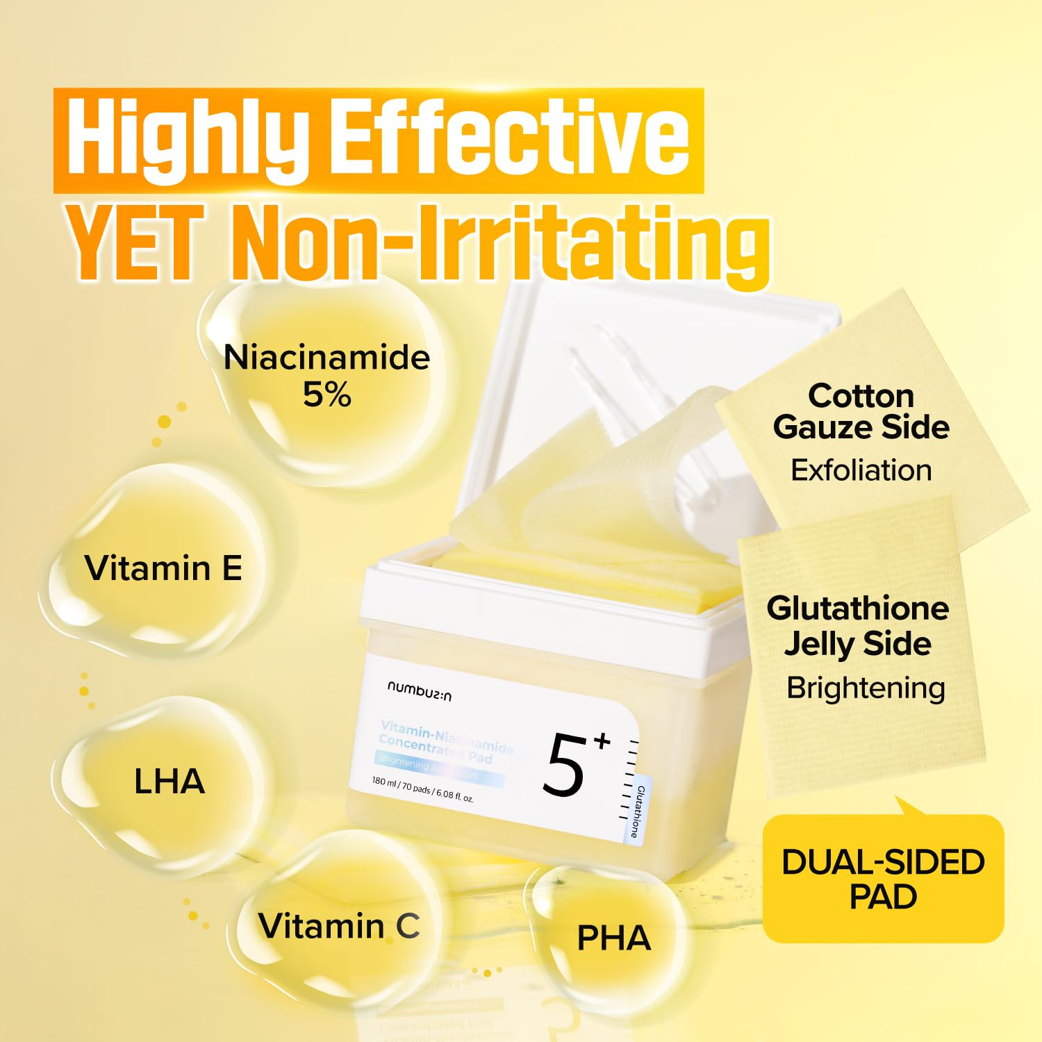 Numbuzin- Tampon concentré de vitamine niacinamide n°5 – Image 2