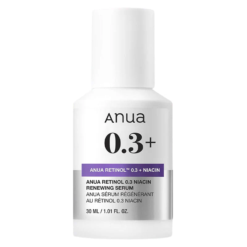 Anua – Nano Retinol 0,3% + Niacin Renewing Serum 30ml