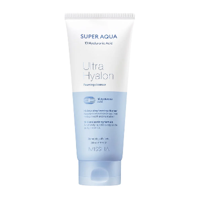 MISSHA Super Aqua Ultra Hyalron Cleansing Foam - 200ml