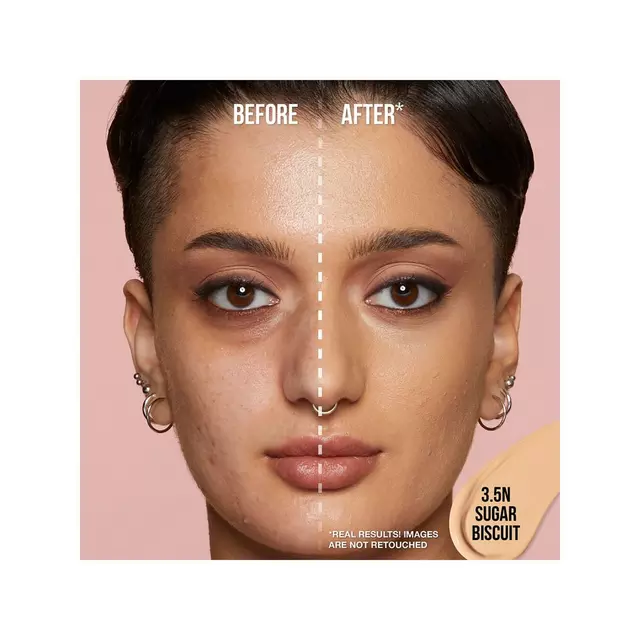 HUDABEAUTY FAUXFILTER Luminous Matte Liquid Concealer – 3.5N Sugar Biscuit – Image 3