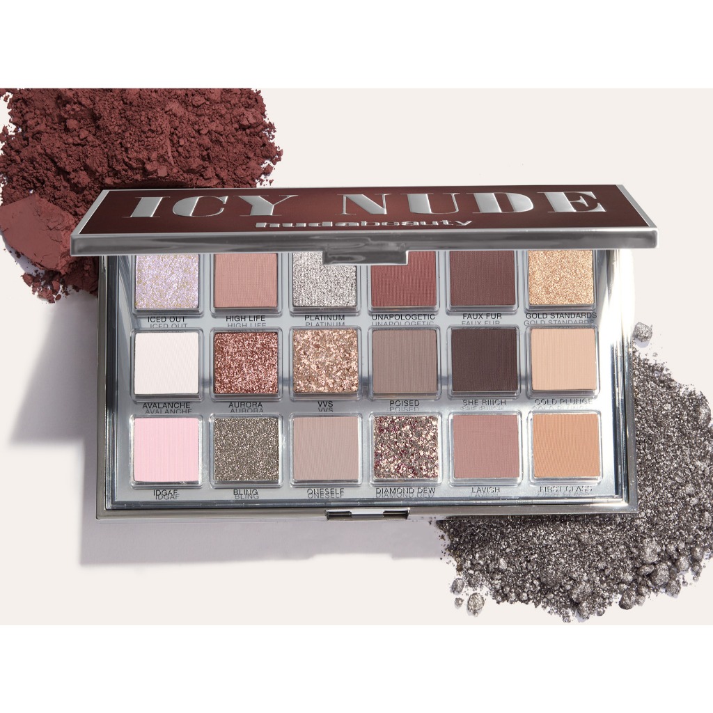 HUDA BEAUTY Icy Nude Eyeshadow Palette