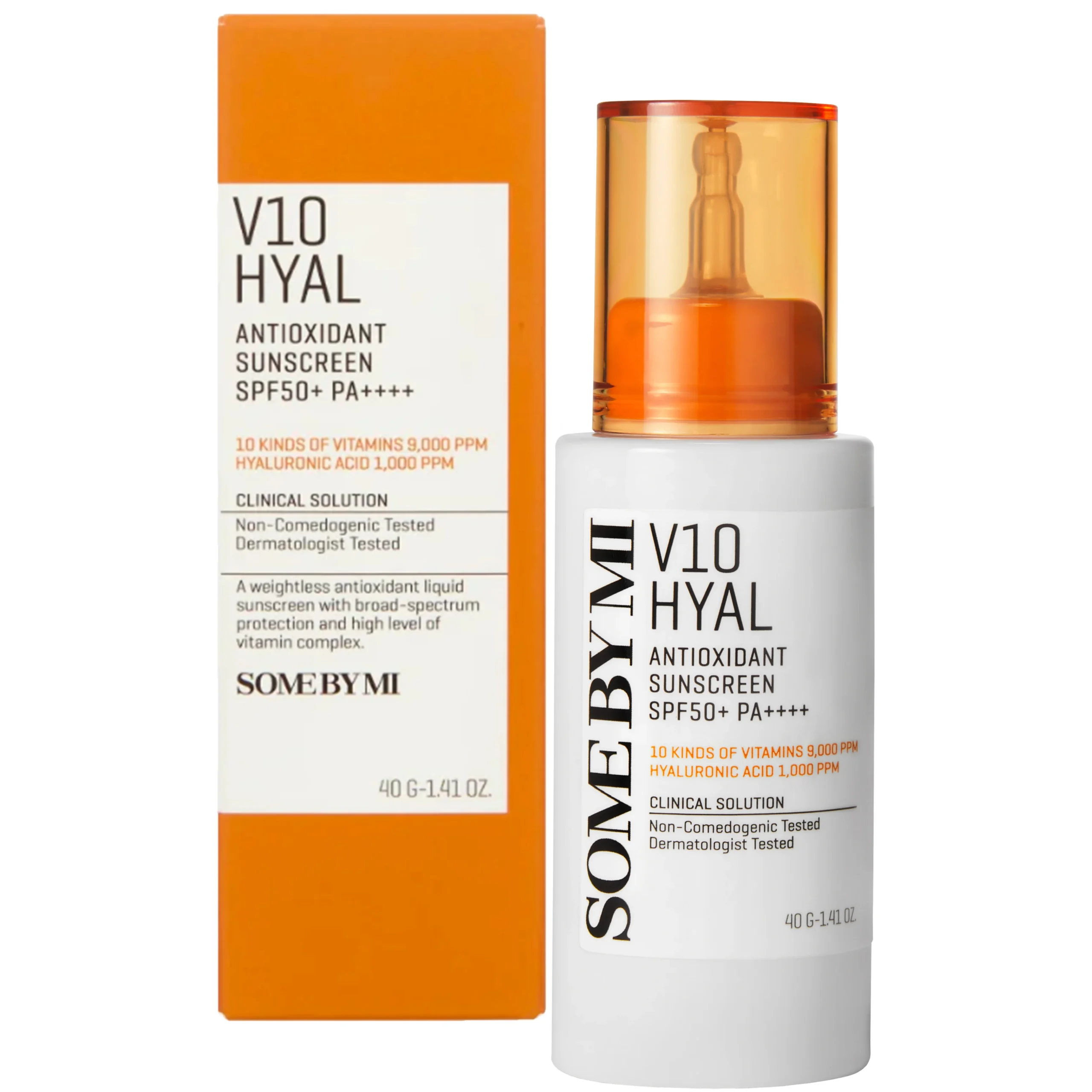 SOME BY MI - V10 Hyal Antioxidant Sunscreen - 40ml