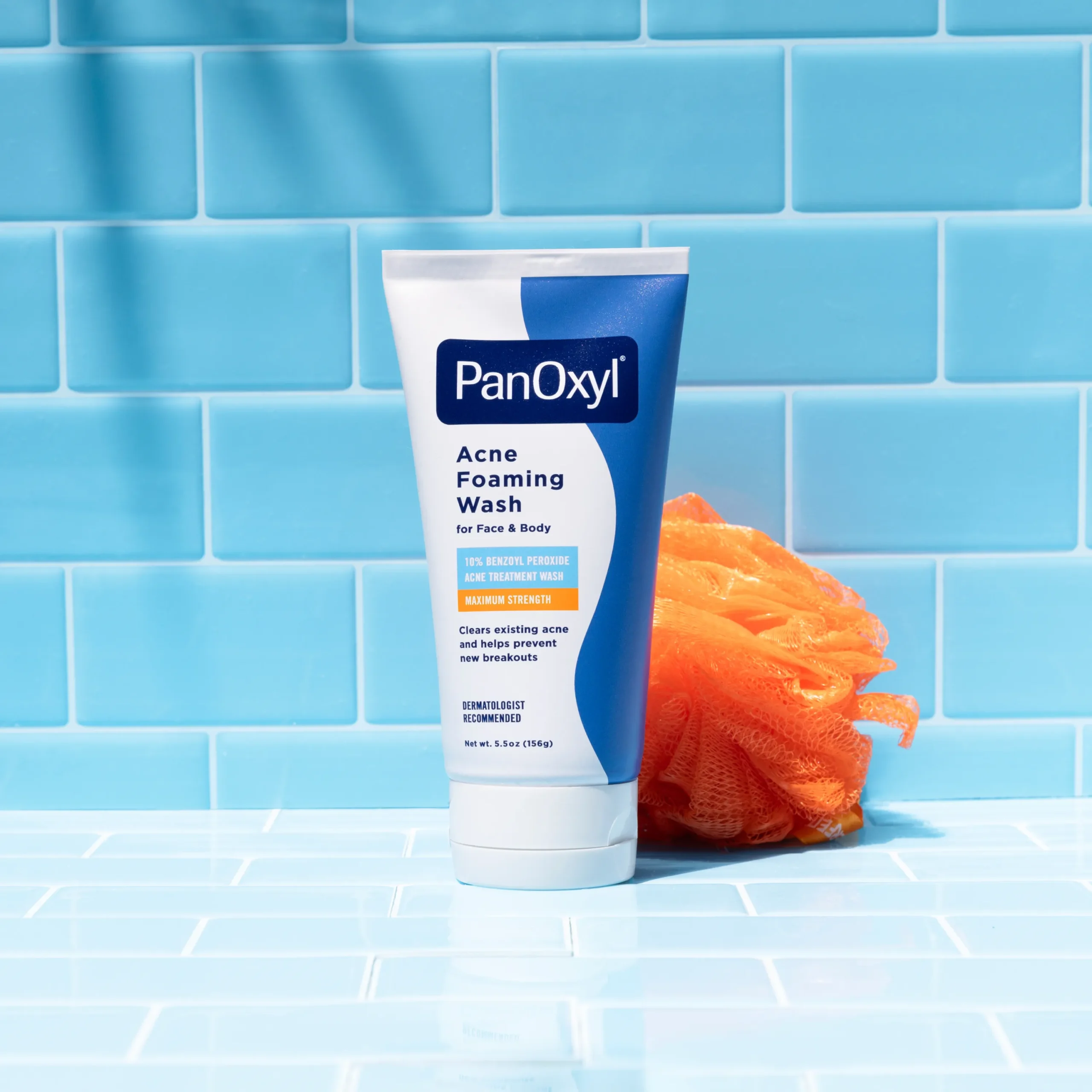 PanOxyl Acne Foaming Wash Benzoyl Peroxide 10% Maximum Strength 156g – Image 2