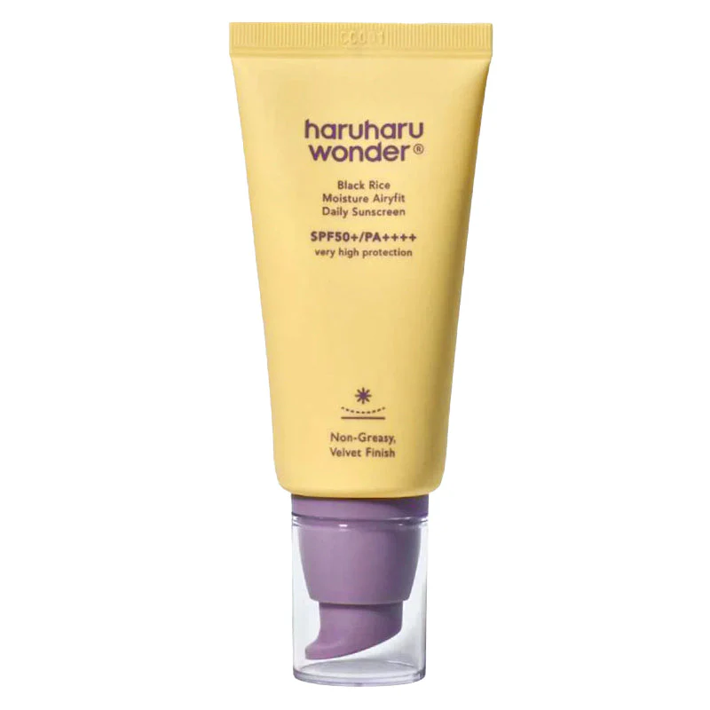 Haruharu Wonder Black Rice Moisture Airyfit Sunscreen SPF50+ 50ml