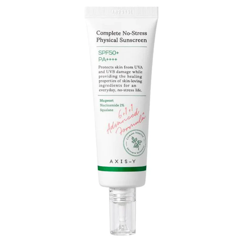 AXIS-Y – Complete No-Stress Physical Sunscreen SPF 50+ 50ml