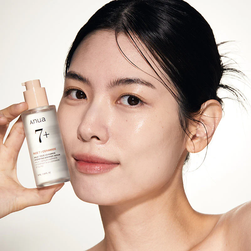 Anua – Rice 7 Ceramide Hydrating Barrier Serum 50 ml – Image 3