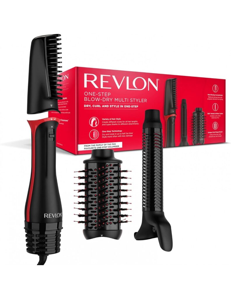 Revlon Brosse coiffante multi-usages One-Step – 3-EN-1