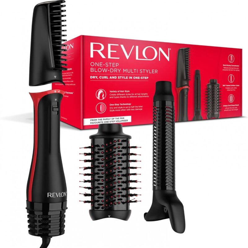 Revlon Brosse coiffante multi-usages One-Step – 3-EN-1