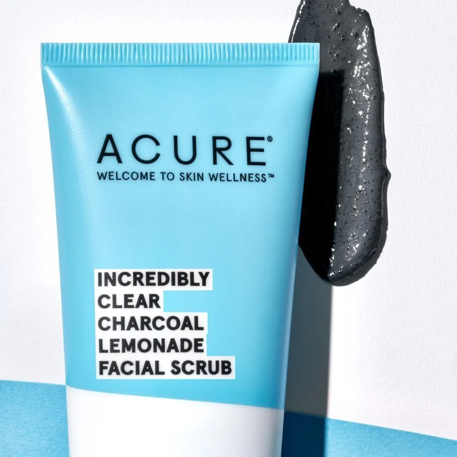 Incredibly Clear Charcoal Lemonade Facial Scrub 118ml - ACURE – Image 2