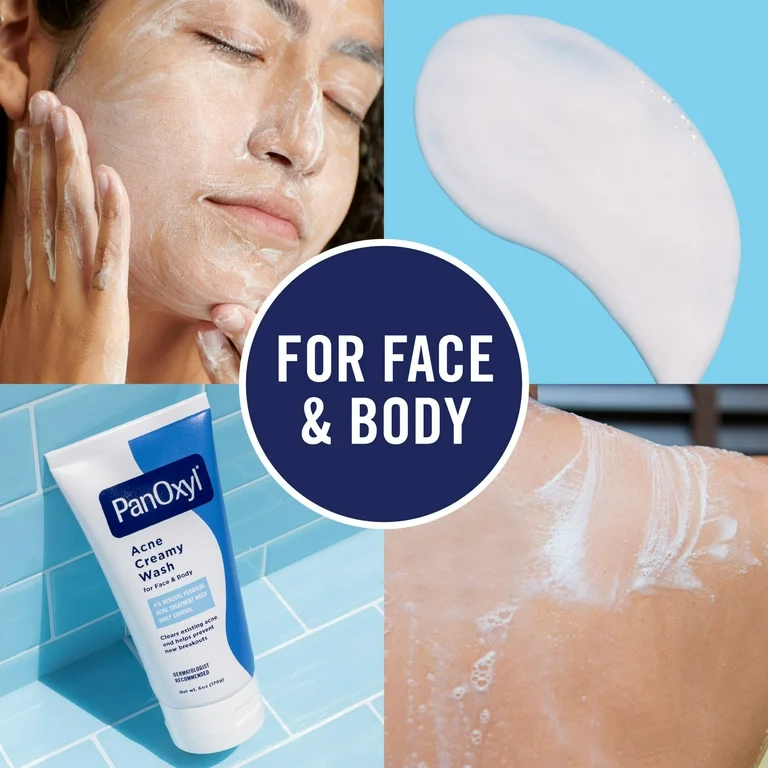 PanOxyl Acne Foaming Wash Benzoyl Peroxide 4% Maximum Strength 156g – Image 3