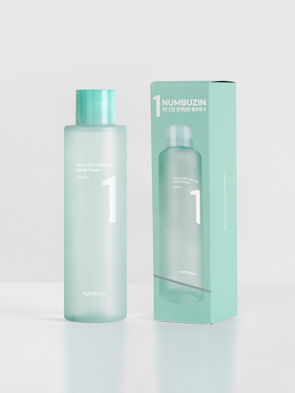 Numbuzin - No.1 Pure-full Calming Herb Toner- 300ml – Image 3