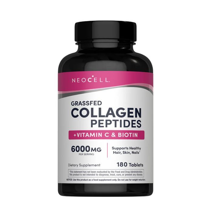 NeoCell, Super collagène + vitamine C et biotine, 180 comprimés