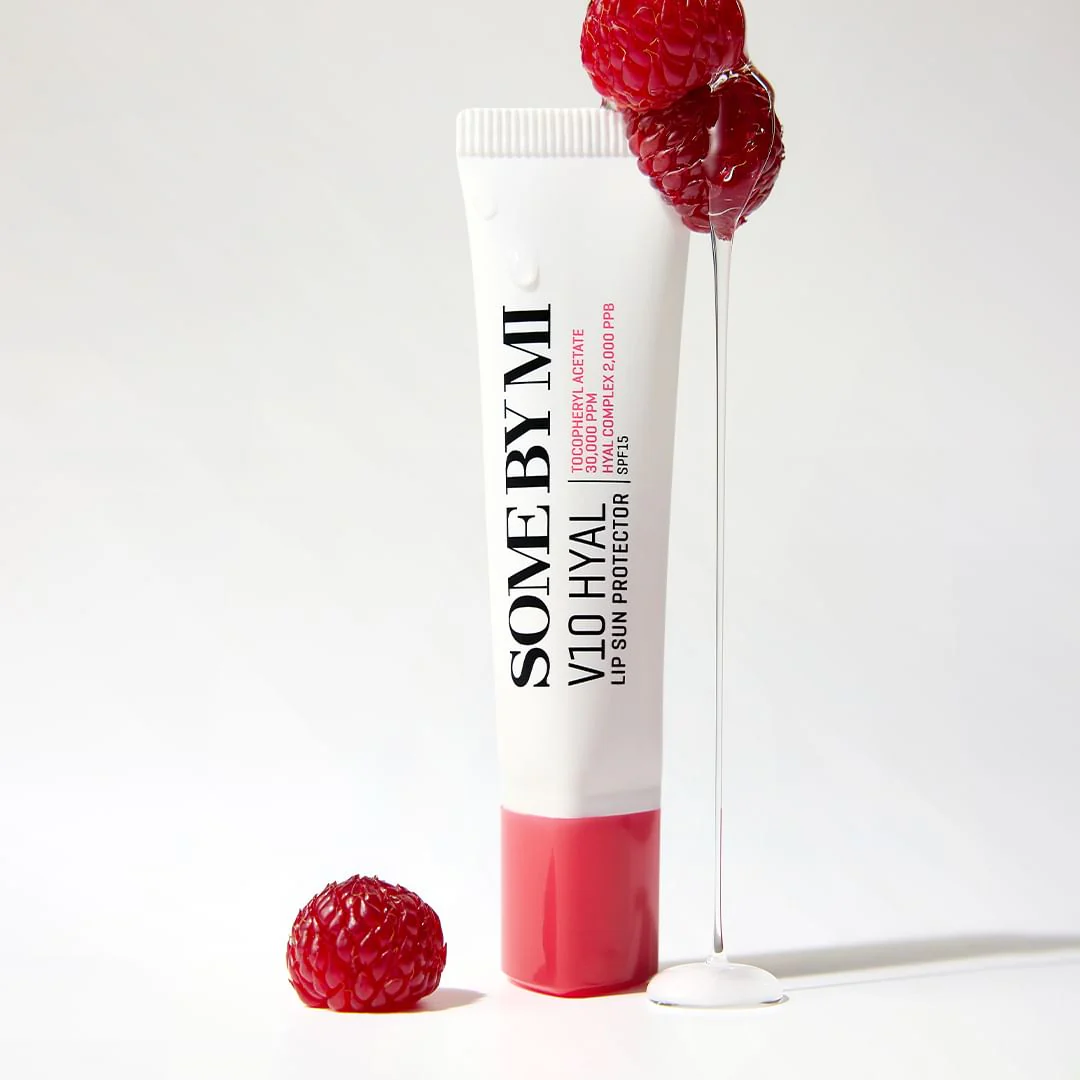 SOME BY MI - V10 Hyal Lip Sun Protector SPF15 - réf Clear - Berry – Image 3