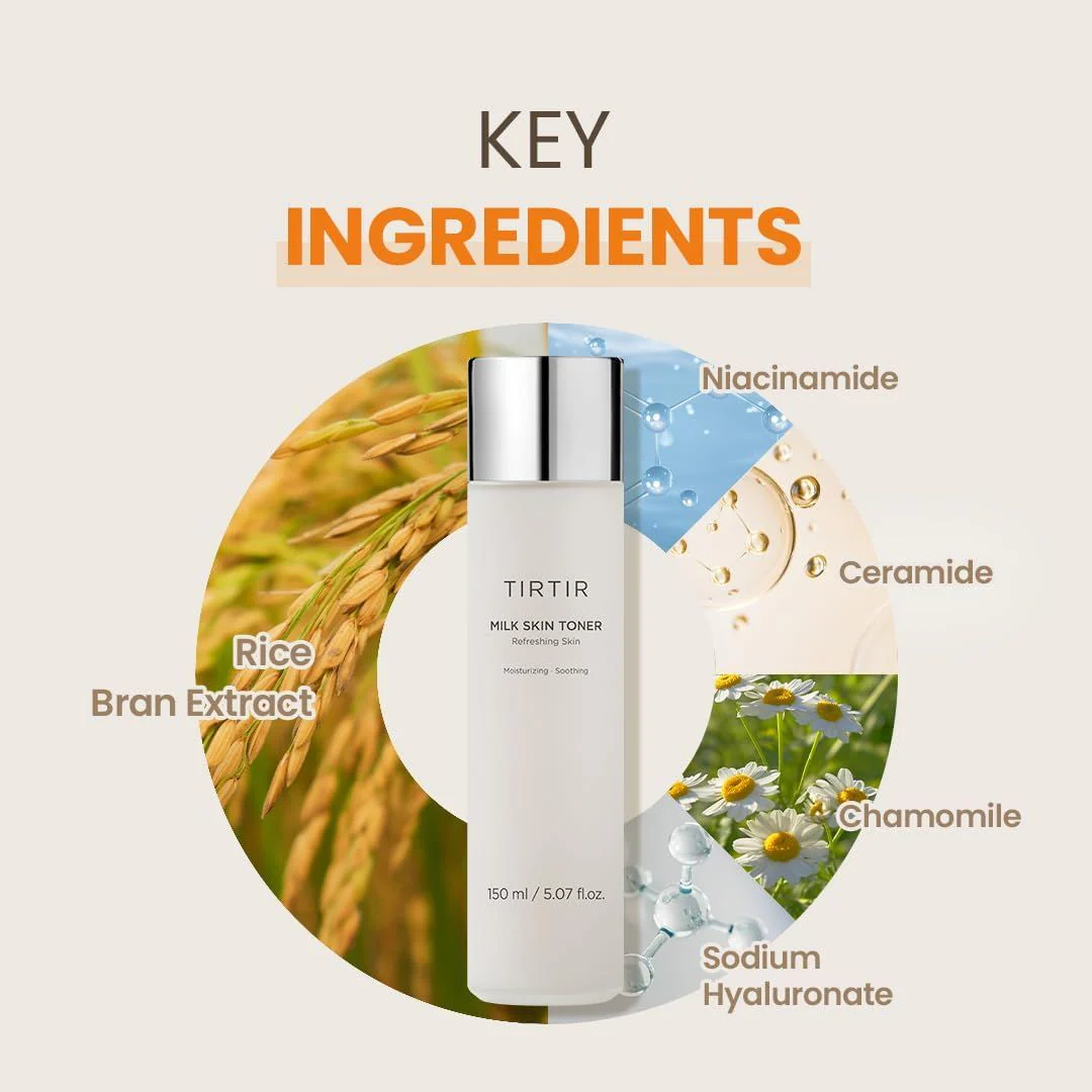 TIRTIR, Toner Milk Skin, 150 ml – Image 3
