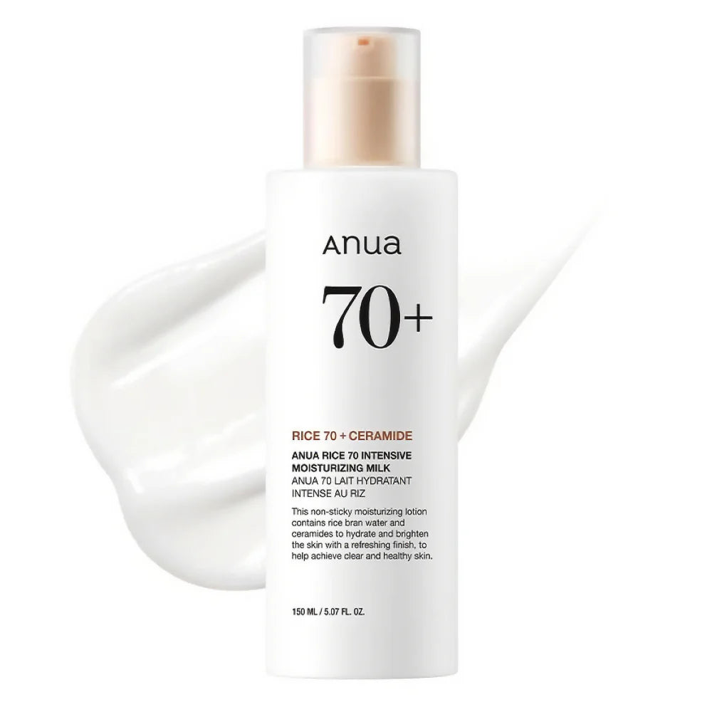 ANUA - RICE 70 INTENSIVE MOISTURIZING MILK 150ml – Image 3