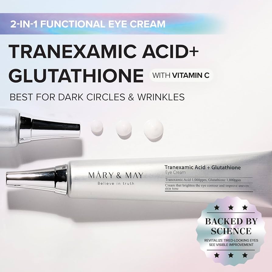 Mary & May - Tranexamic Acid + Glutathion Eye Cream 30g – Image 3