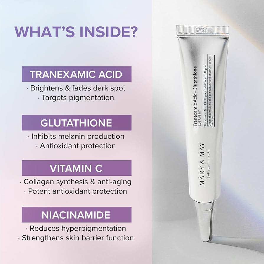 Mary & May - Tranexamic Acid + Glutathion Eye Cream 30g – Image 2
