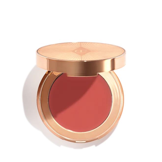CHARLOTTE TILBURY - BEAUTIFUL SKIN ISLAND GLOW LIP & CHEEK- Ref BEACH PEACH GLOW
