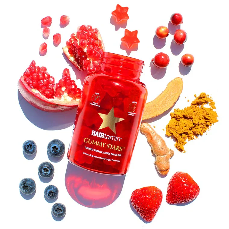 HAIRTAMIN – Gummy Stars 60 Gummies – Image 5