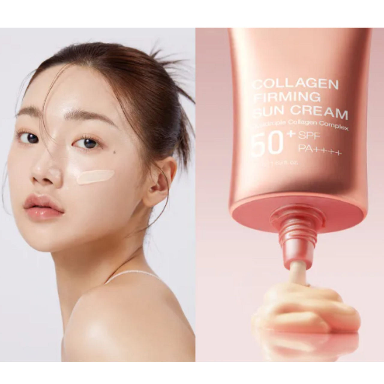MEDICUBE Collagen Firming Sun Cream 50+SPF PA++++ 50ml – Image 4