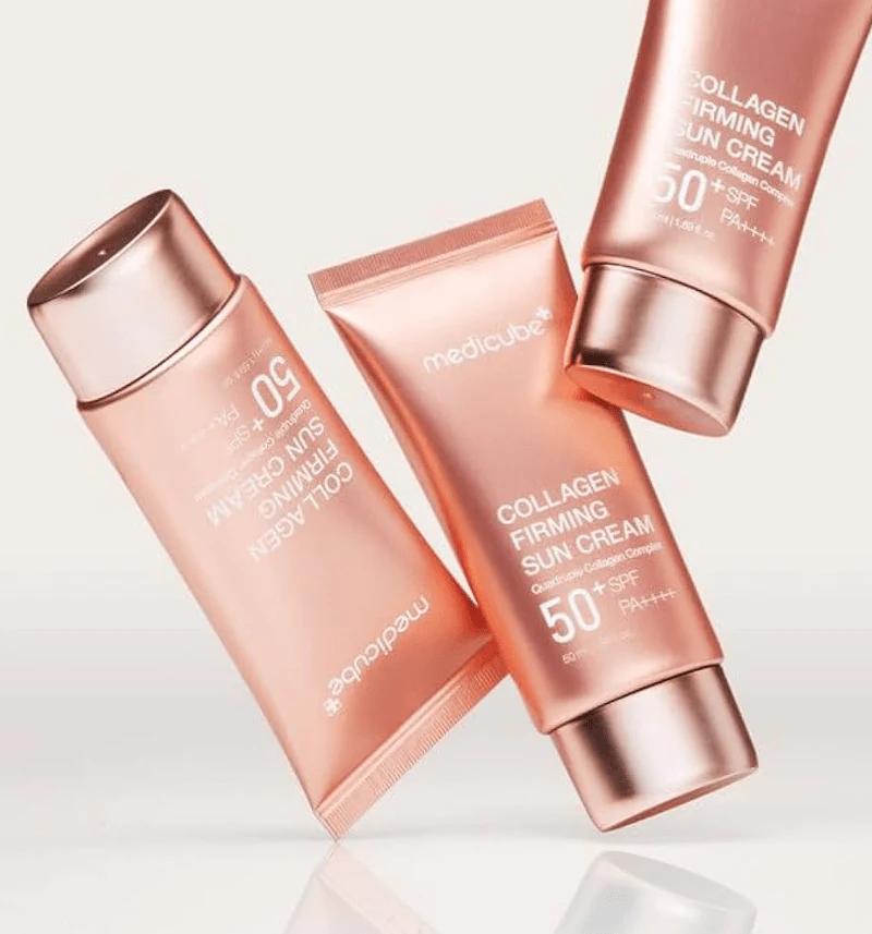 MEDICUBE Collagen Firming Sun Cream 50+SPF PA++++ 50ml – Image 2