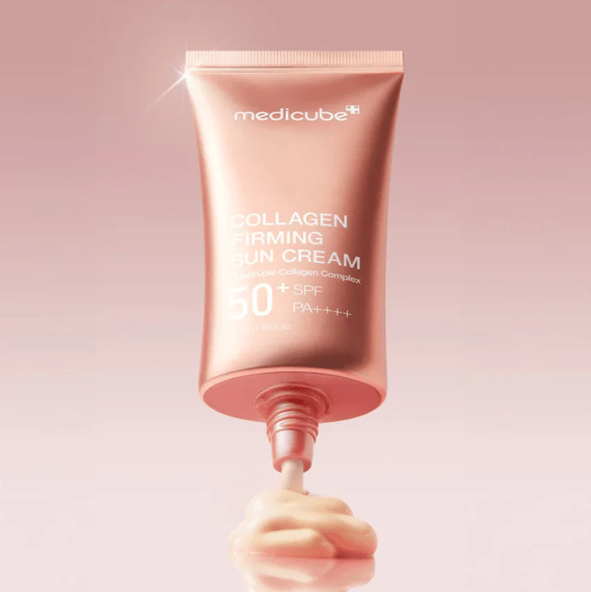 MEDICUBE Collagen Firming Sun Cream 50+SPF PA++++ 50ml – Image 3