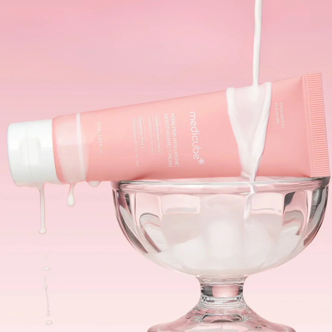 Medicube PDRN PINK HYALURONIC MOISTURIZING CREAM 50 ML – Image 5