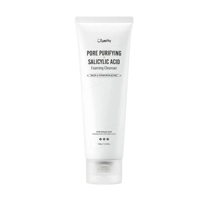 JUMISO Pore-Purifying Salicylic Acid Foaming Cleanser 120g