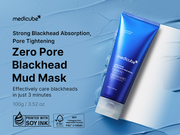 medicube Zero Pore Blackhead Mud Mask 100g – Image 4