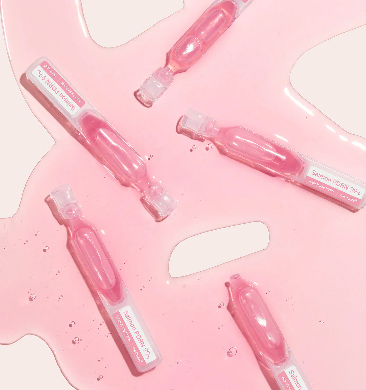 Medicube PDRN PINK ONE DAY SERUM 10 AMPOULES – Image 4