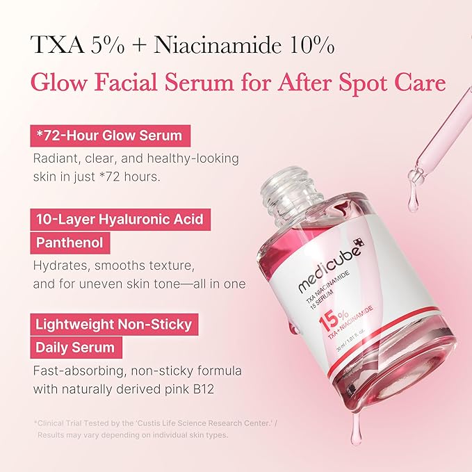 MEDICUBE TXA Niacinamide 15% Serum 30ml – Image 4