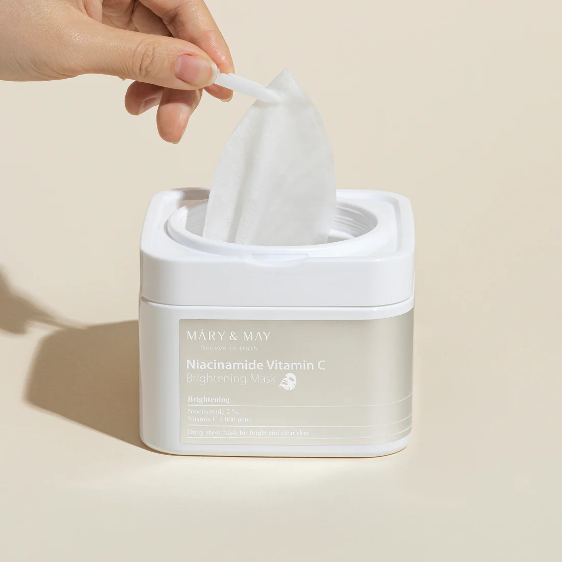 Mary & May Niacinamide Vitamin C Brightening Mask – Image 3
