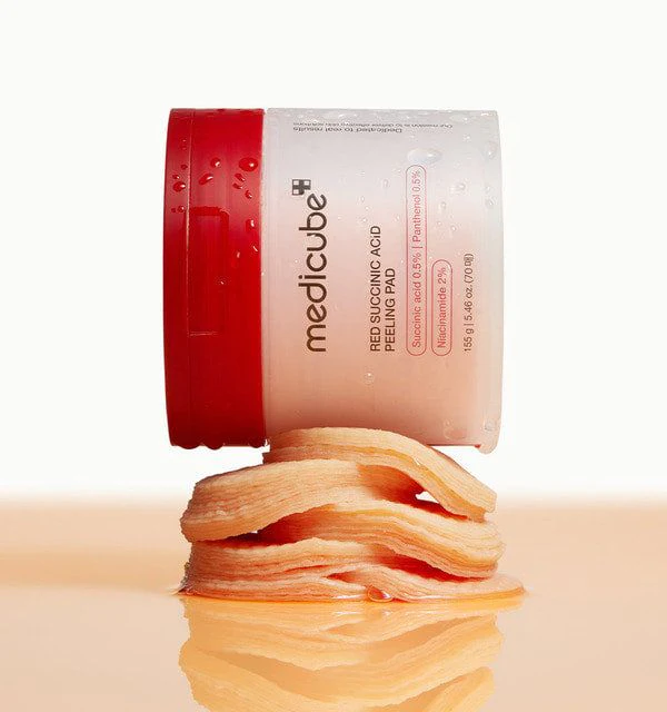 Medicube Red Succinic Acid Peeling Pad 155G/70Pads – Image 3