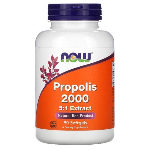 Now Foods Propolis 2000 mg, 90 capsules végétales