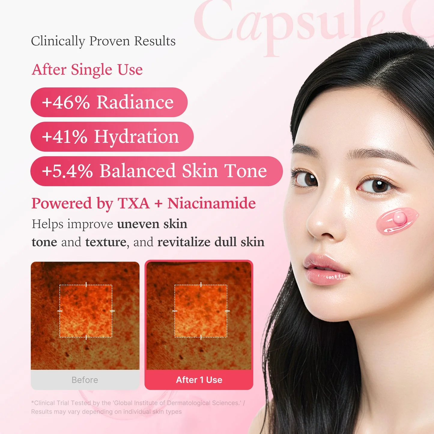 Medicube TXA Niacinamide Capsule Cream 55ml – Image 3