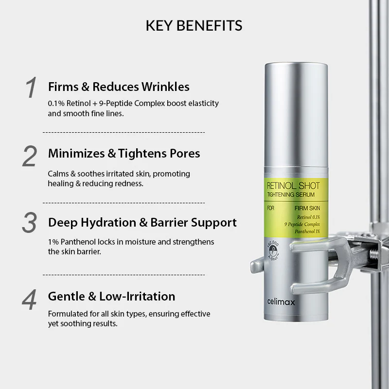 Celimax The Vita-A Retinol Shot Tightening Serum 30ml – Image 3