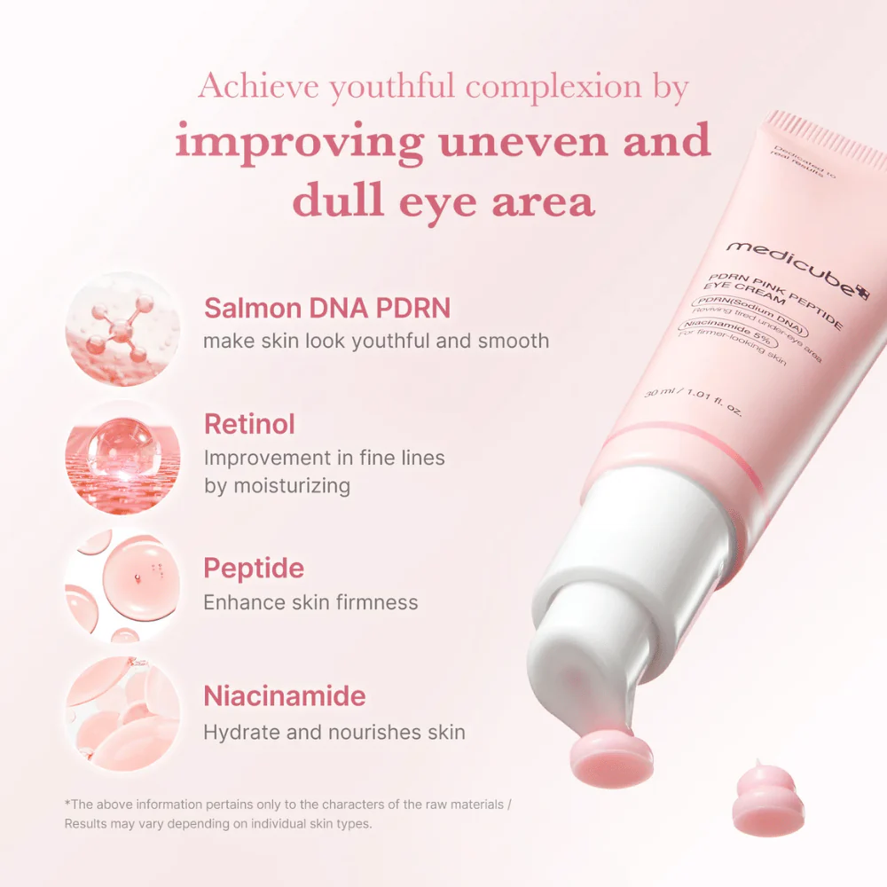 medicube PDRN Pink Peptide Eye Cream 30ml – Image 5