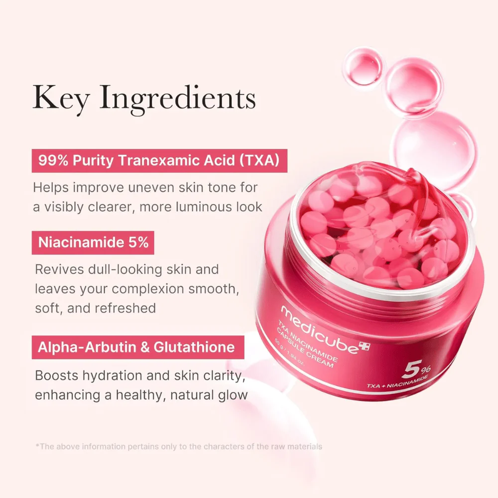 Medicube TXA Niacinamide Capsule Cream 55ml – Image 4