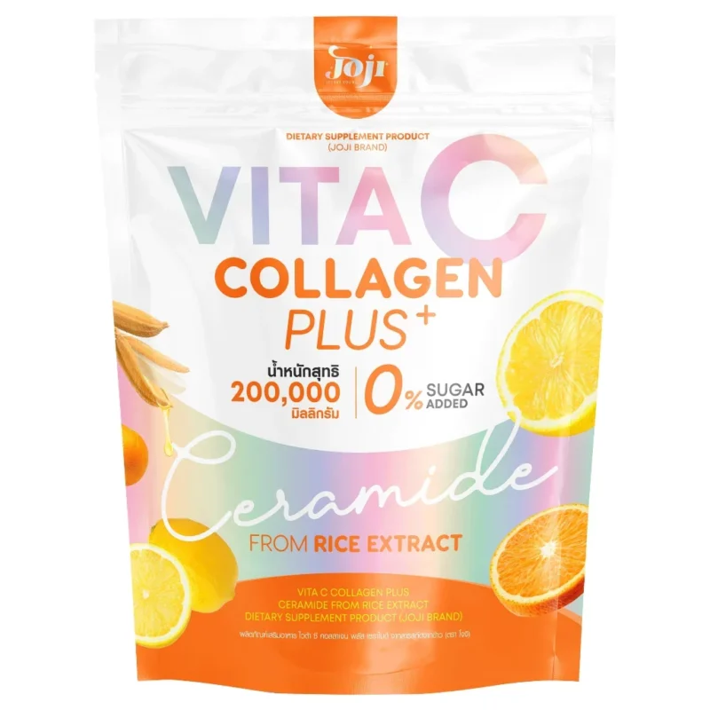Joji Vita C Collagen Plus + Ceramide From Rice Extract (10 sachets x 20)