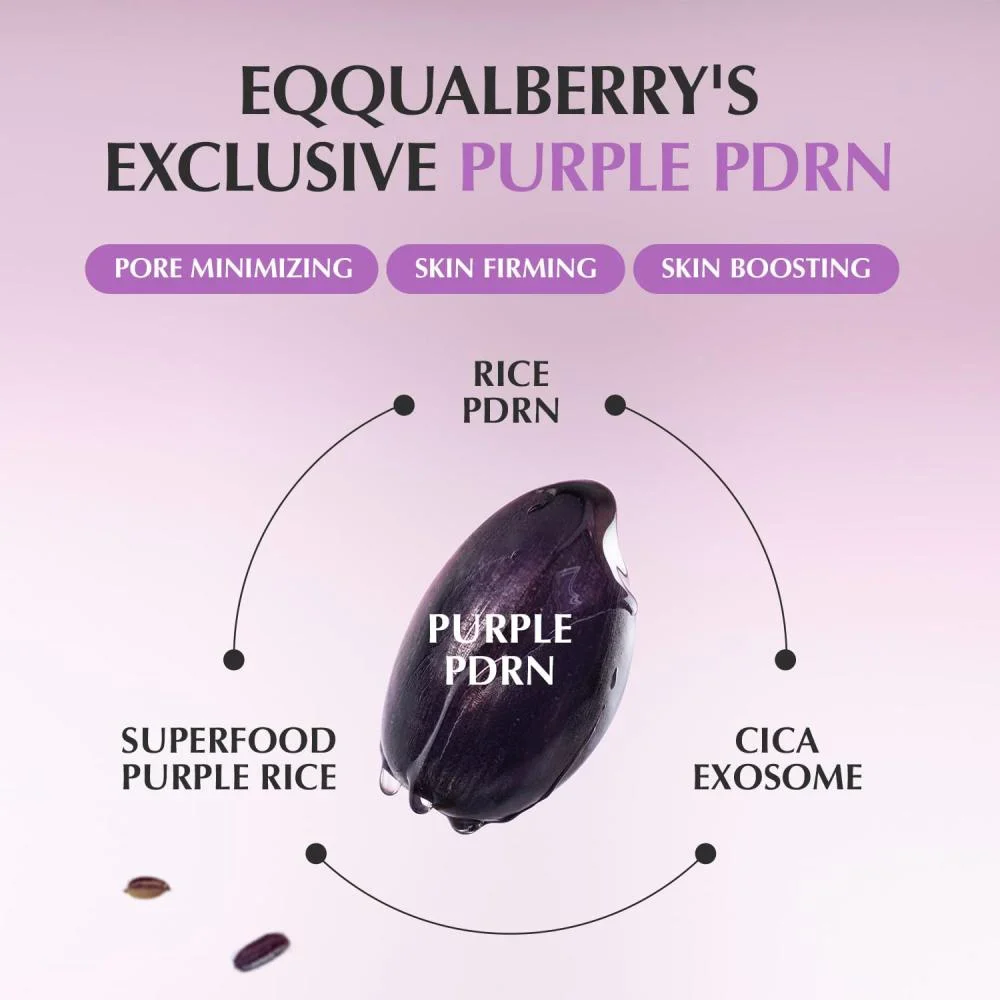 Eqqualberry Purple PDRN Pore Minimizing Serum 30ml – Image 4