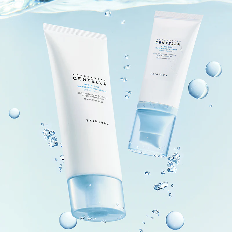 Skin1004 Madagascar Centella Hyalu-Cica Water-Fit Sun Serum SPF50+ 100ml – Image 3