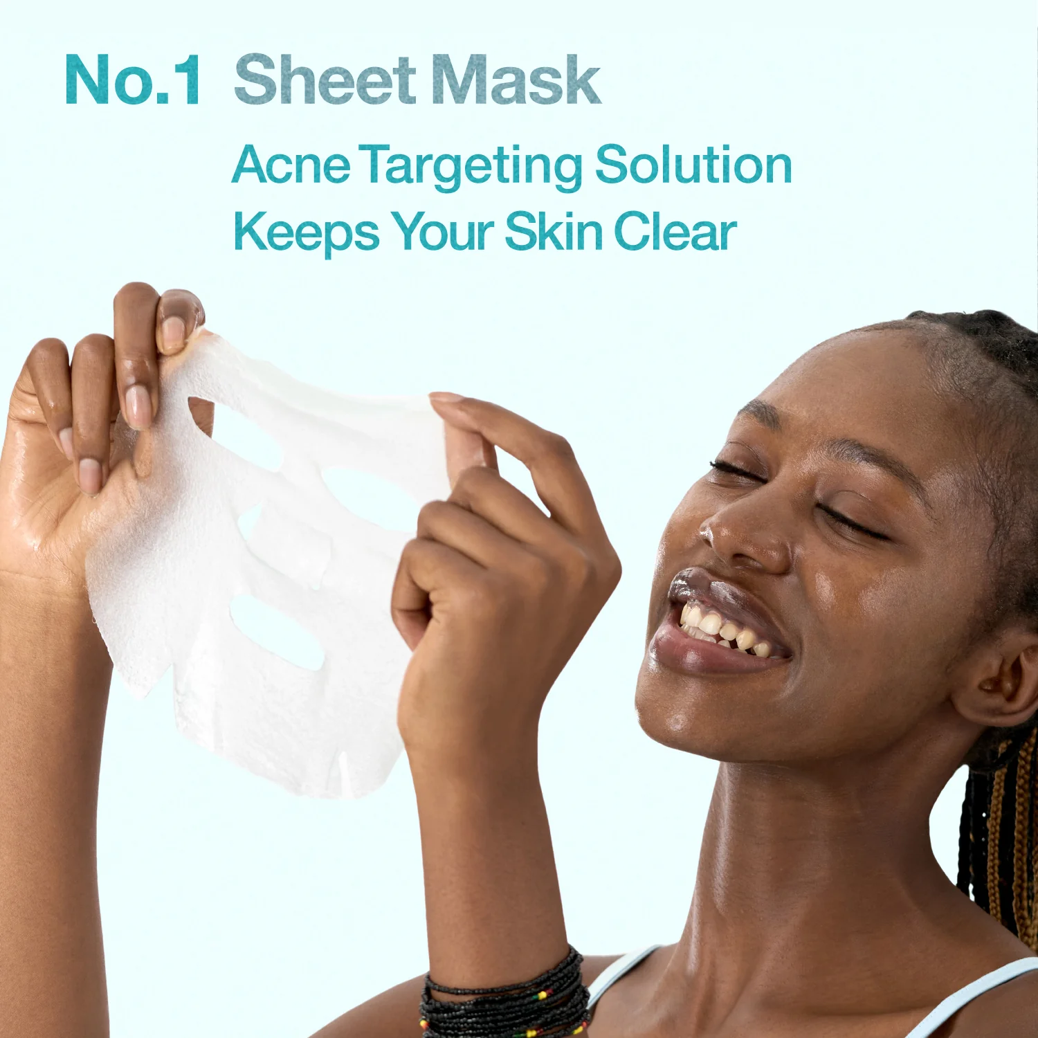 numbuzin No. 1 Pantothenic B5 Hyaluronic Active Clear Mask – Image 2