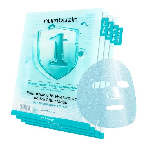 numbuzin No. 1 Pantothenic B5 Hyaluronic Active Clear Mask – Image 5