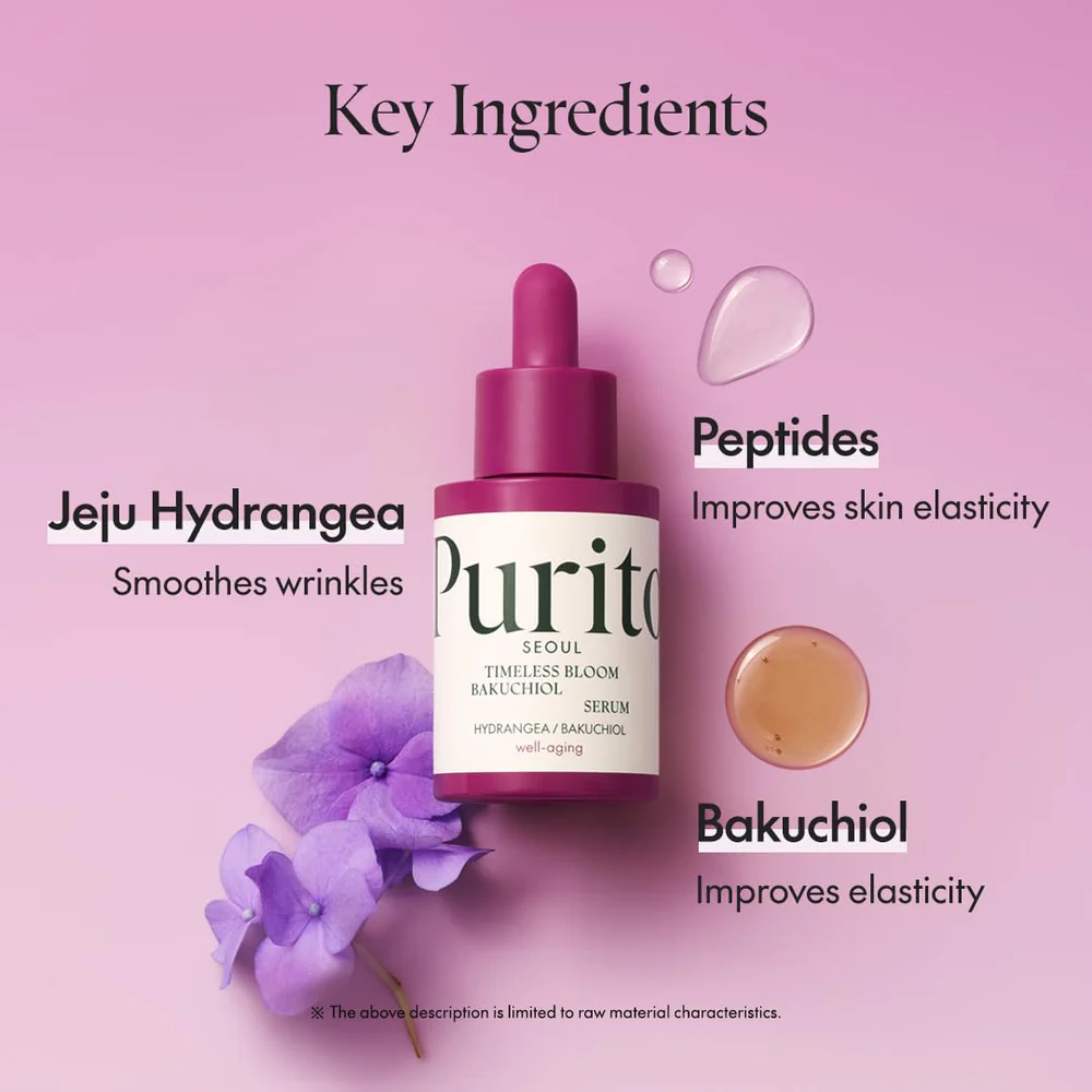 Purito SEOUL Timeless Bloom Bakuchiol Serum 30ml – Image 2