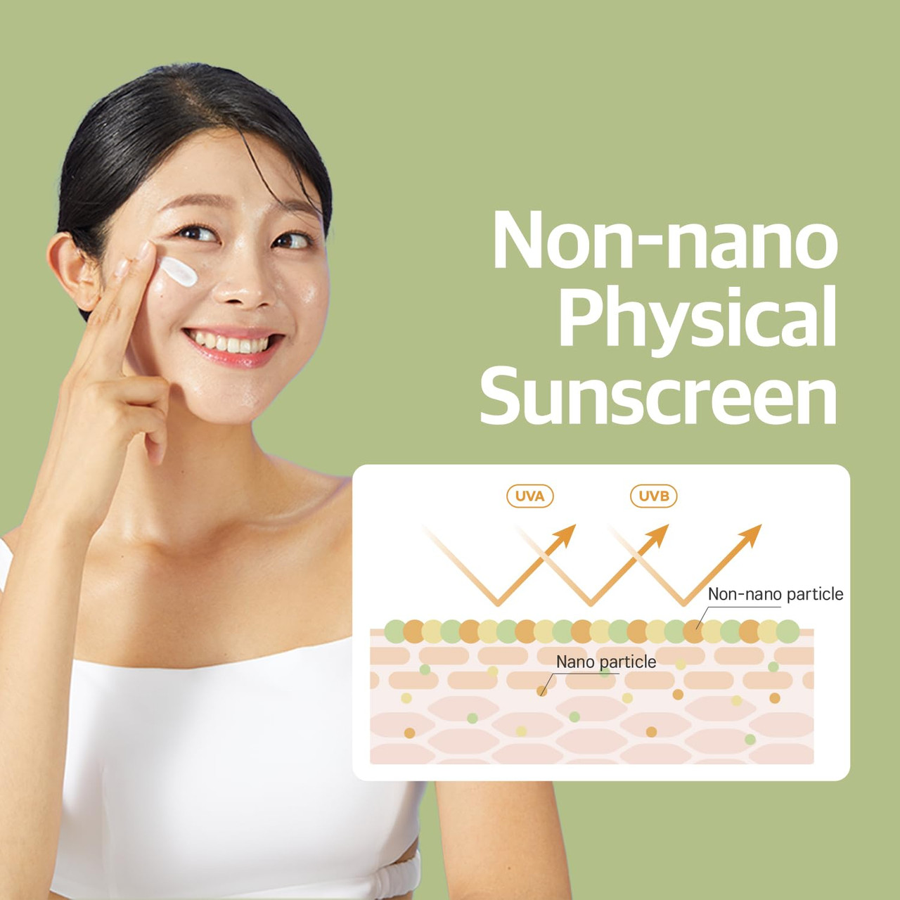ROUND LAB Birch Moisturizing Mild-Up Sunscreen SPF 50+, PA++++ – Image 2