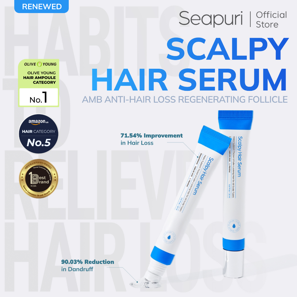 SEAPURI SCALPY HAIR SERUM 20ML – Image 4