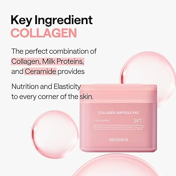 Mediheal Collagen Ampoule Pad 100 Pads – Image 8