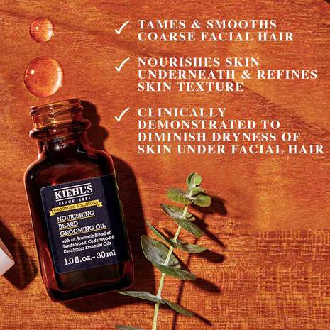 Kiehl's Since 1851 Nourishing Beard Grooming Oil 30ml – Image 3