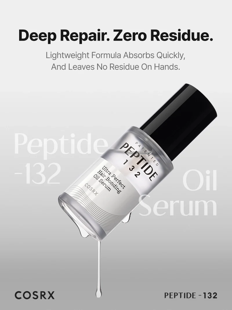 COSRX PEPTIDE 132 Ultra Perfect Hair Bonding Oil Serum 28ml – Image 2